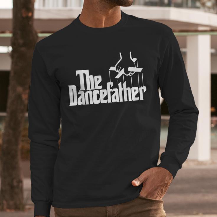 The Dancefather Dance Dad Dancer Dancing Father Men Men Long Sleeve T-Shirt