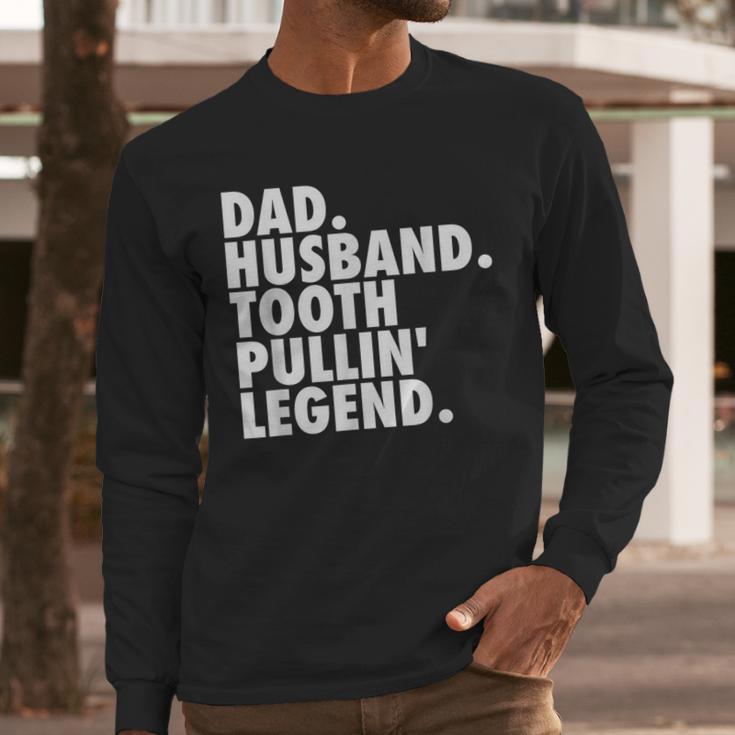 Dentist Men Son Husband Dad Boss Men Long Sleeve T-Shirt