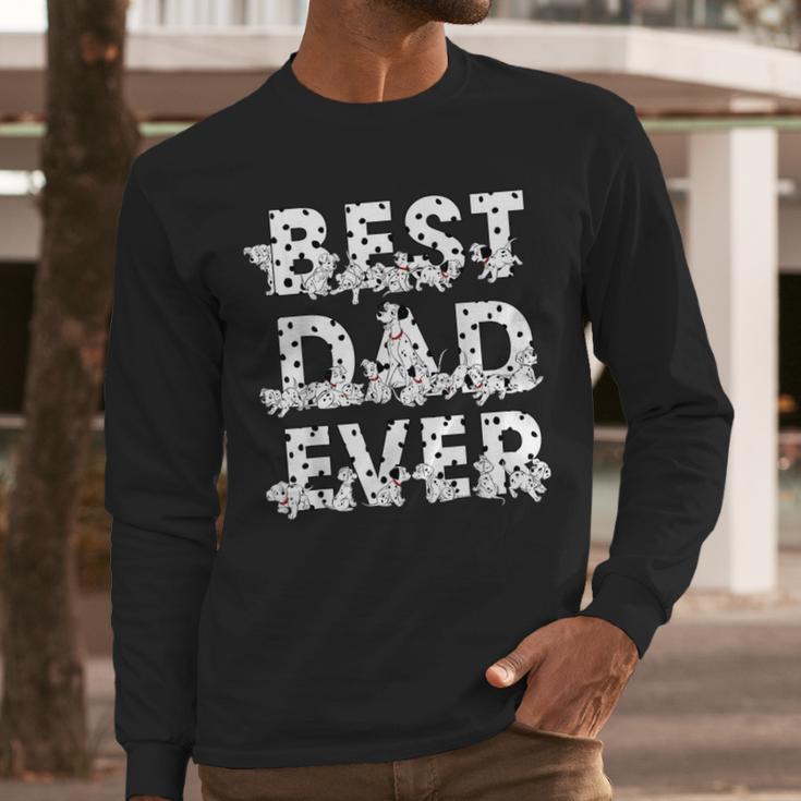 Disney 101 Dalmatians Best Dad Ever Father's Day Men Long Sleeve T-Shirt
