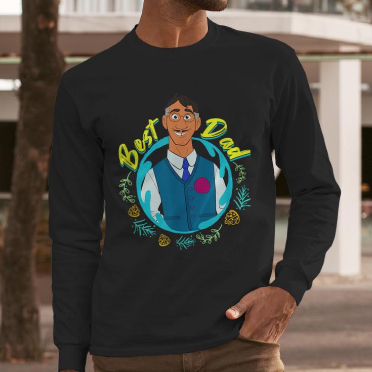 Disney Encanto Agustin Madrigal Best Dad Portrait Small Men Long Sleeve T-Shirt