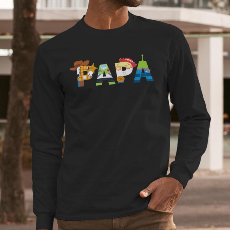 Disney And Pixar’s Toy Story Papa Father’s Day Dad Birthday Men Long Sleeve T-Shirt