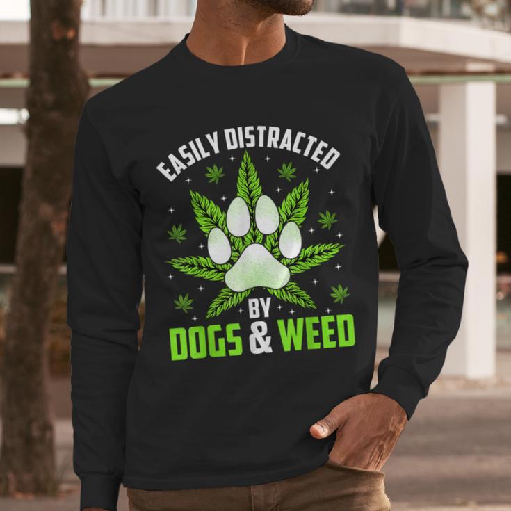 Dogs And Weed Dad Mom Dog Lover Cannabis Marijuana For Men Women Men Long Sleeve T-Shirt Dogs And Weed Dad Mom Dog Lover Cannabis Marijuana For Men Women Men Long Sleeve T-Shirt