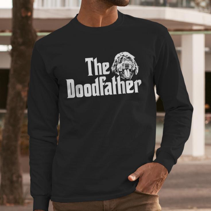 The Doodlefather Golden Doodle Dad Dog Goldendoodle Men Long Sleeve T-Shirt