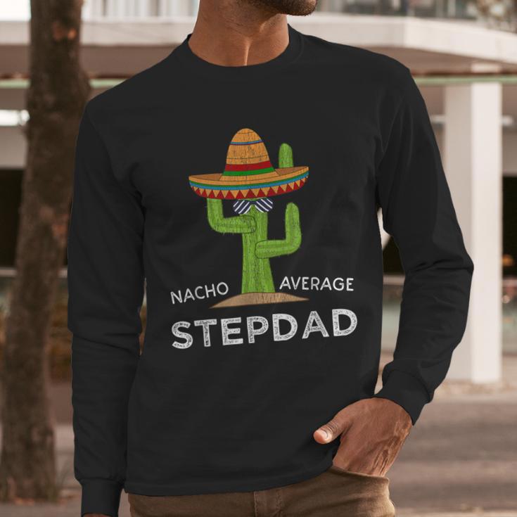 Fun Hilarious Stepfather Humor Stepdad Men Long Sleeve T-Shirt