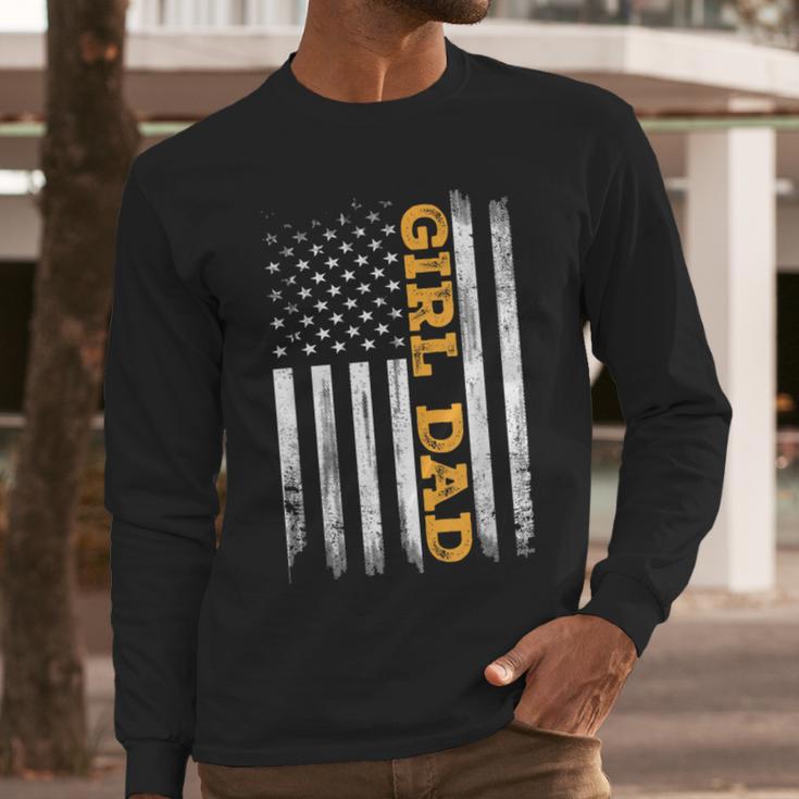 Girl Dad Father's Day Dad Daughter Dad Of Girls Outnumbered Men Long Sleeve T-Shirt Girl Dad Father's Day Dad Daughter Dad Of Girls Outnumbered Men Long Sleeve T-Shirt