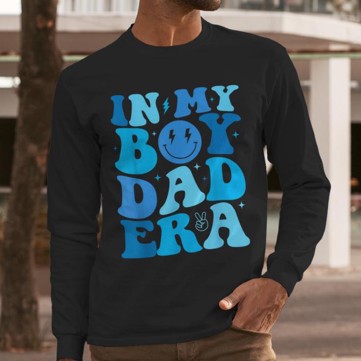 Groovy In My Boy Dad Era For Fathers Day Men Long Sleeve T-Shirt