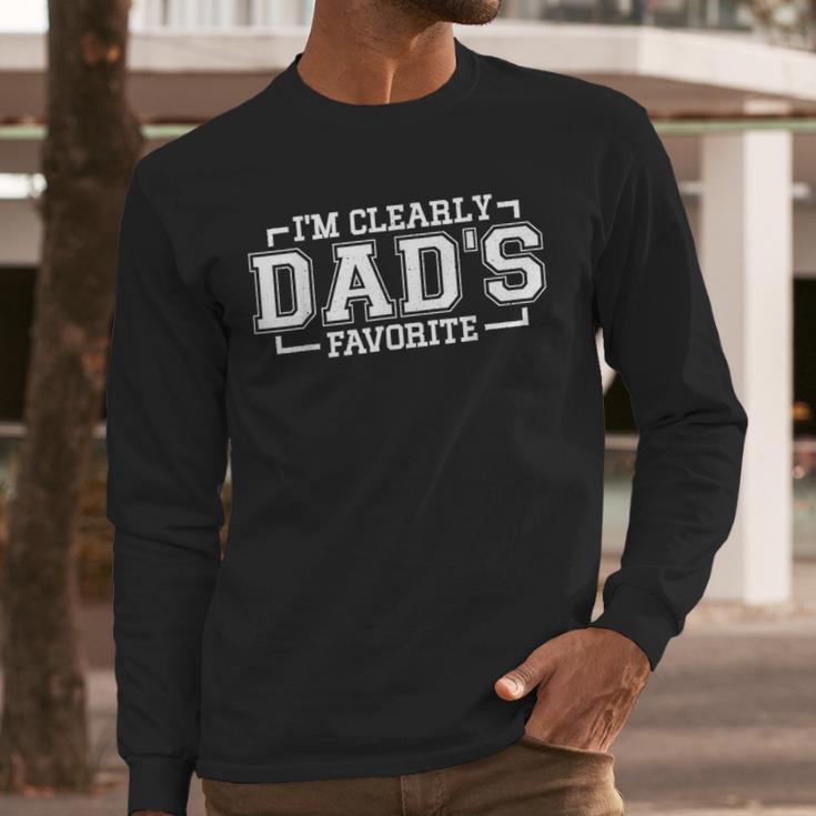 I'm Clearly Dad's Favorite Favorite Child And Favorite Son Men Long Sleeve T-Shirt