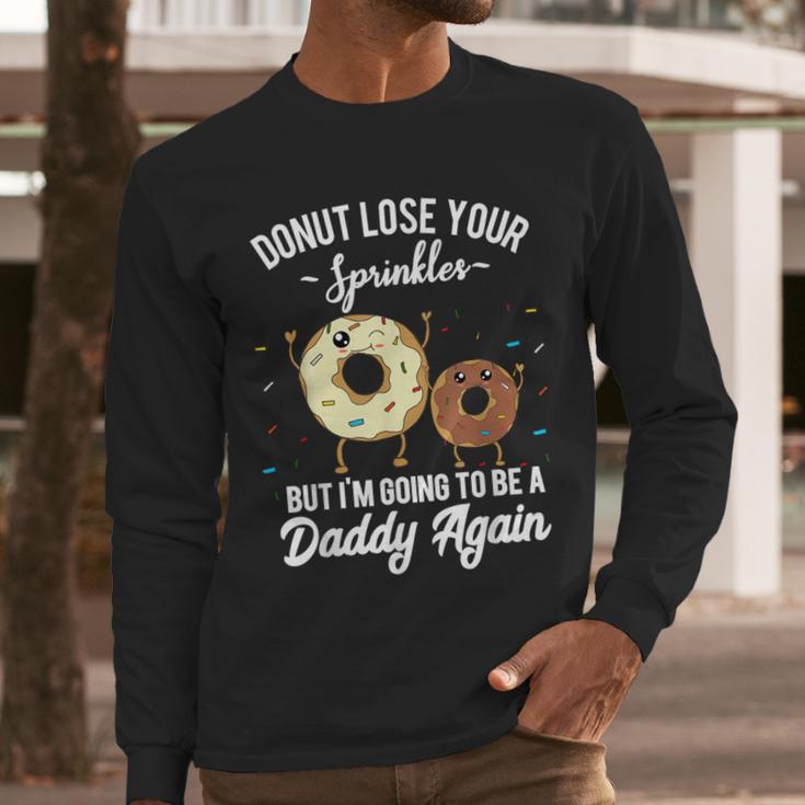 I'm Going To Be a Daddy Again Pregnancy Announcement Quote Men Long Sleeve T-Shirt I'm Going To Be a Daddy Again Pregnancy Announcement Quote Men Long Sleeve T-Shirt