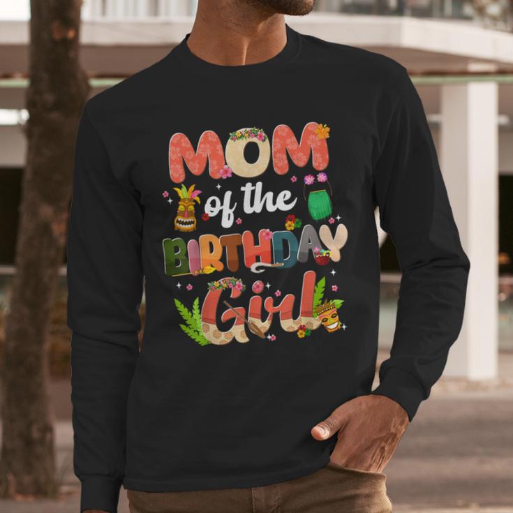 Mom And Dad Birthday Girl Matching Family Party Decorations Men Long Sleeve T-Shirt