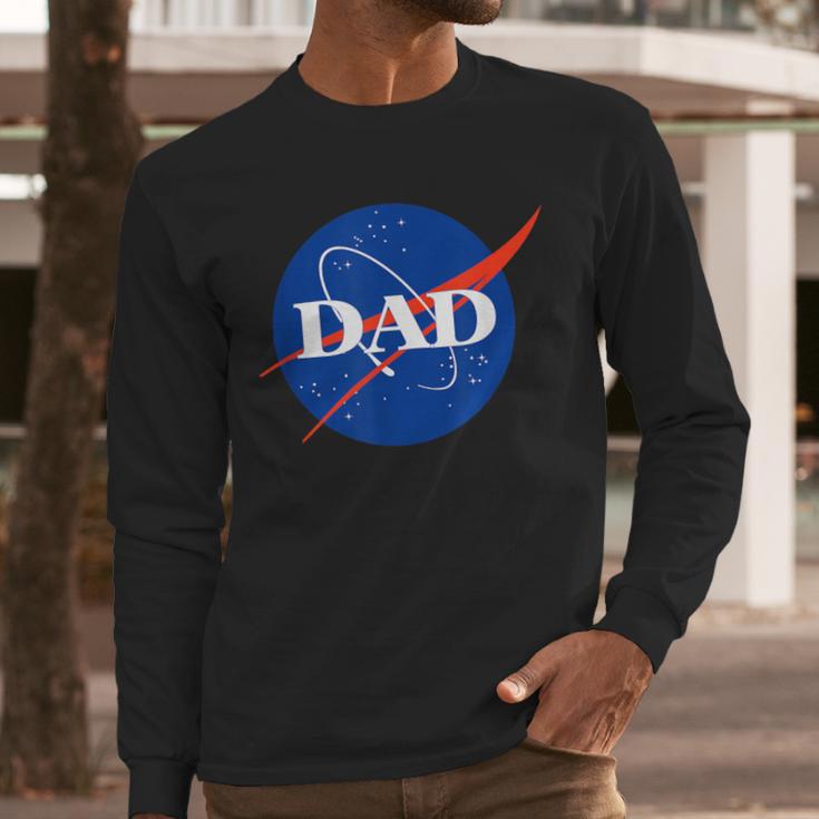 NASA Inspired DAD Meatball Men Long Sleeve T-Shirt