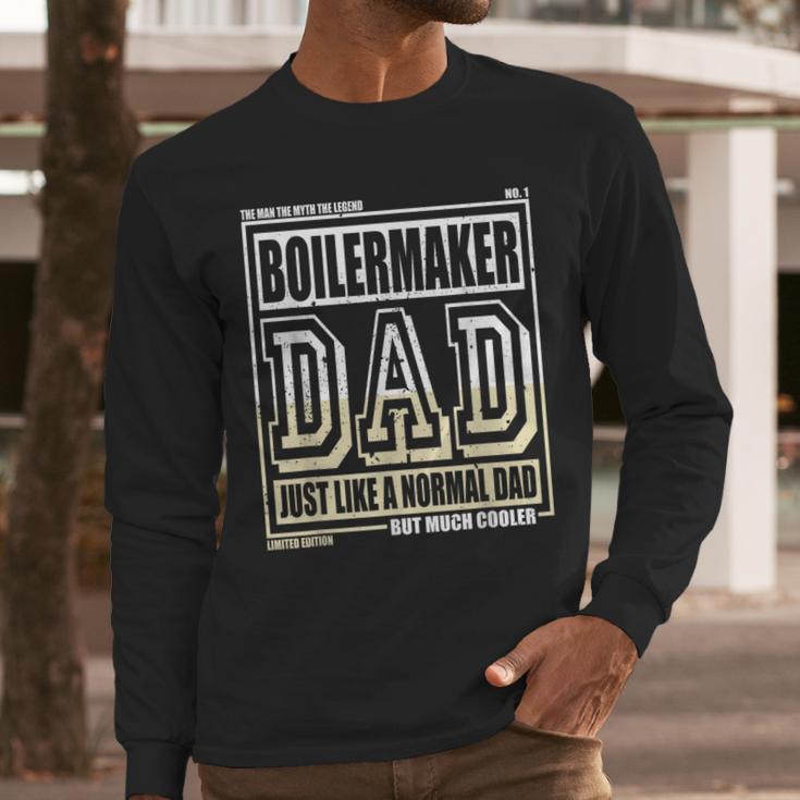 Like A Normal Dad Father Boilermaker Men Long Sleeve T-Shirt