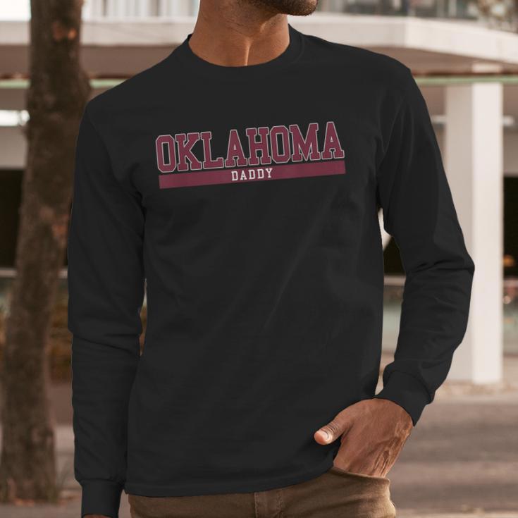 Oklahoma Dad University Sports Men Long Sleeve T-Shirt