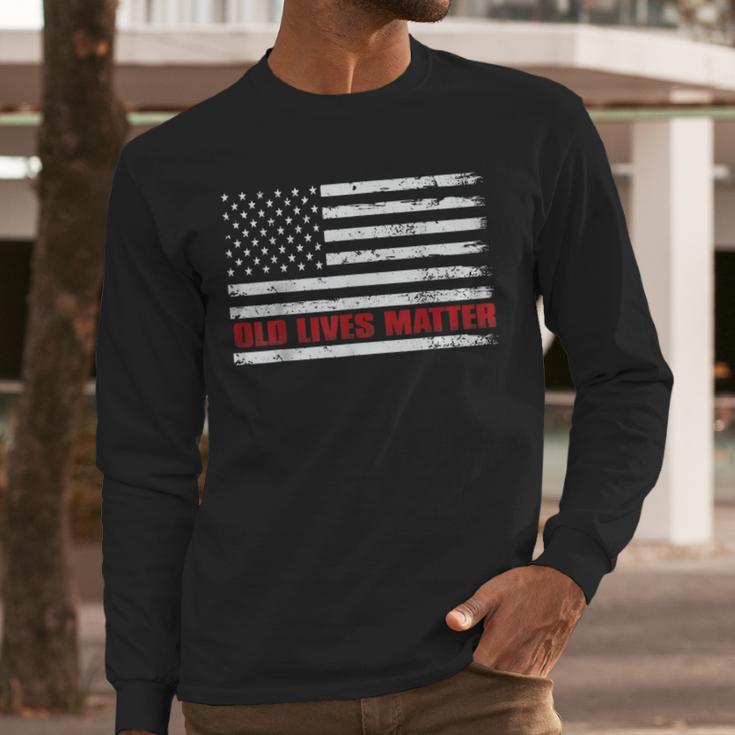 Old Lives Matter Tshirt 60th Birthday For Men 50th Dad Men Long Sleeve T-Shirt Old Lives Matter Tshirt 60th Birthday For Men 50th Dad Men Long Sleeve T-Shirt