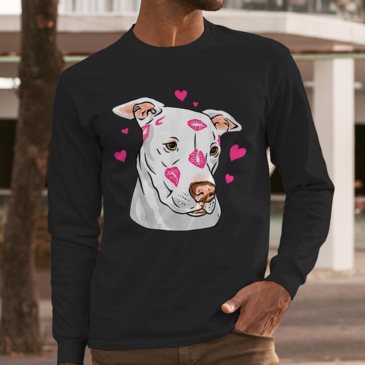 Pitbull Love Pitbull Moms Dads Men Long Sleeve T-Shirt Pitbull Love Pitbull Moms Dads Men Long Sleeve T-Shirt