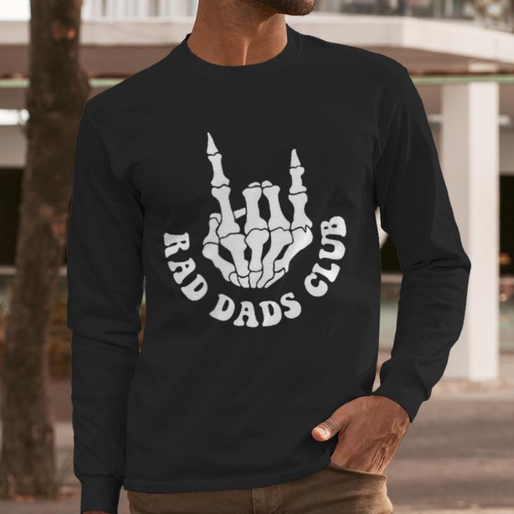 Rad Dads Club Fathers Day Cool Dads Club Men Long Sleeve T-Shirt