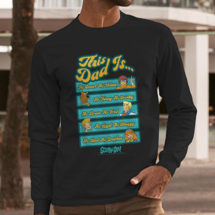 Scooby-Doo Father's Day Vintage Group Shot This Dad Is Men Long Sleeve T-Shirt