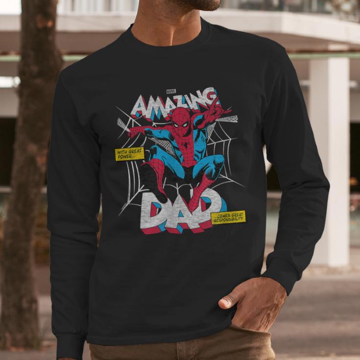 Spider-Man Amazing Dad Men Long Sleeve T-Shirt Spider-Man Amazing Dad Men Long Sleeve T-Shirt