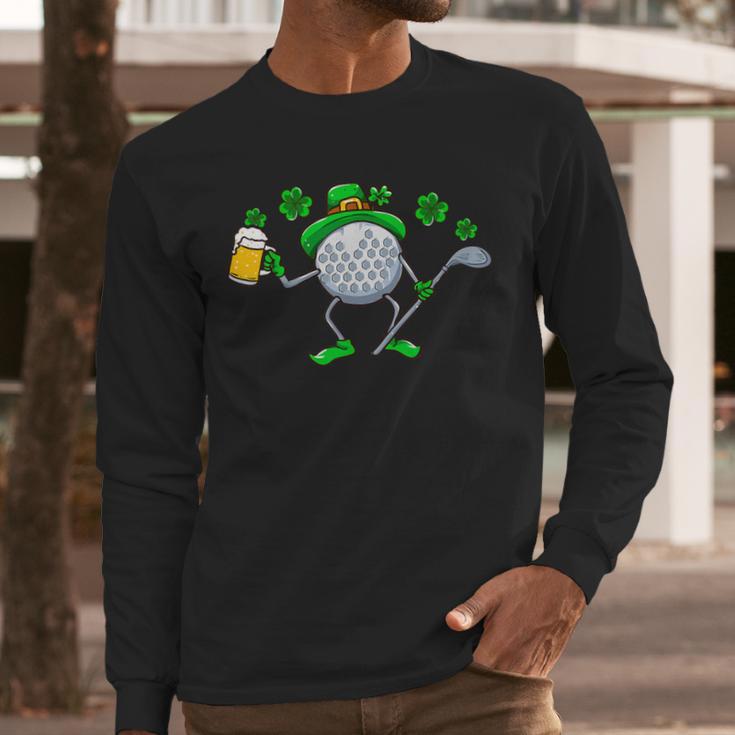 St Patricks Day Golf Golfing Irish Golfer Beer Humor Men Dad Men Long Sleeve T-Shirt St Patricks Day Golf Golfing Irish Golfer Beer Humor Men Dad Men Long Sleeve T-Shirt