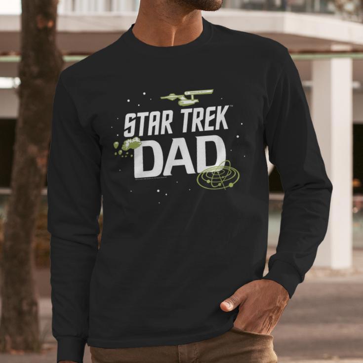 Star Trek Father's Day Star Trek Dad Icons Men Long Sleeve T-Shirt