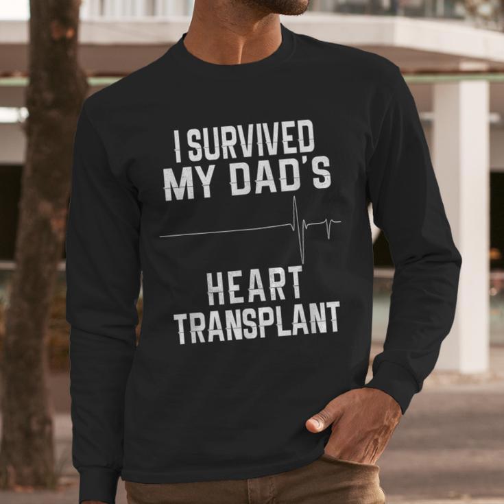 I Survived My Dad's Heart Transplant Men Long Sleeve T-Shirt