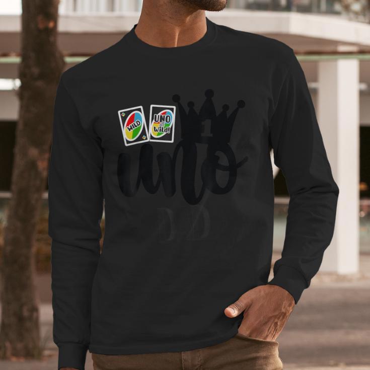 Uno 1st Birthday Dad Men Long Sleeve T-Shirt