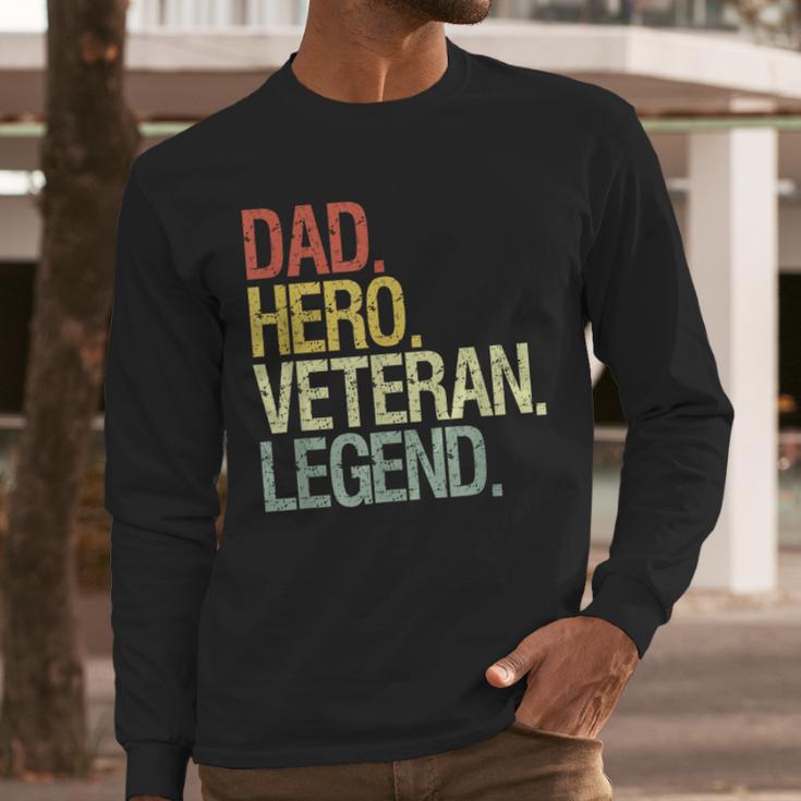 Veteran Dad Men Long Sleeve T-Shirt