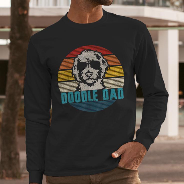 Vintage Best Doodle Dad Ever Father's Day Golden Doodle Men Long Sleeve T-Shirt Vintage Best Doodle Dad Ever Father's Day Golden Doodle Men Long Sleeve T-Shirt