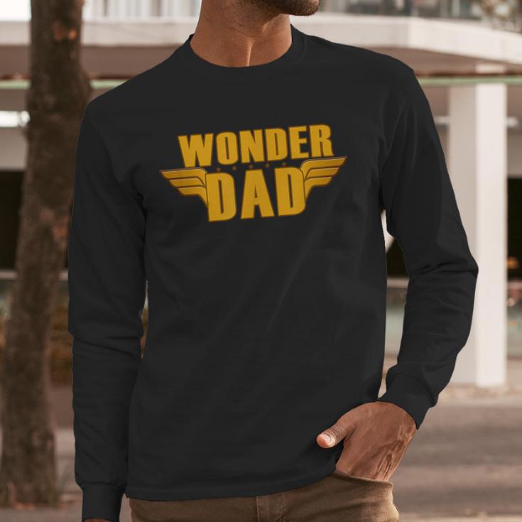 Wonder Dad Shirt Men Long Sleeve T-Shirt