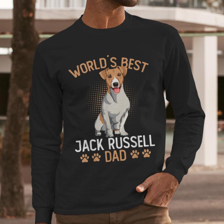 World´s Best Jack Russell Terrier Dad Dog Owner Men Men Long Sleeve T-Shirt