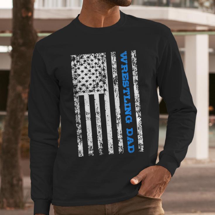 Wrestling Dad Men Long Sleeve T-Shirt