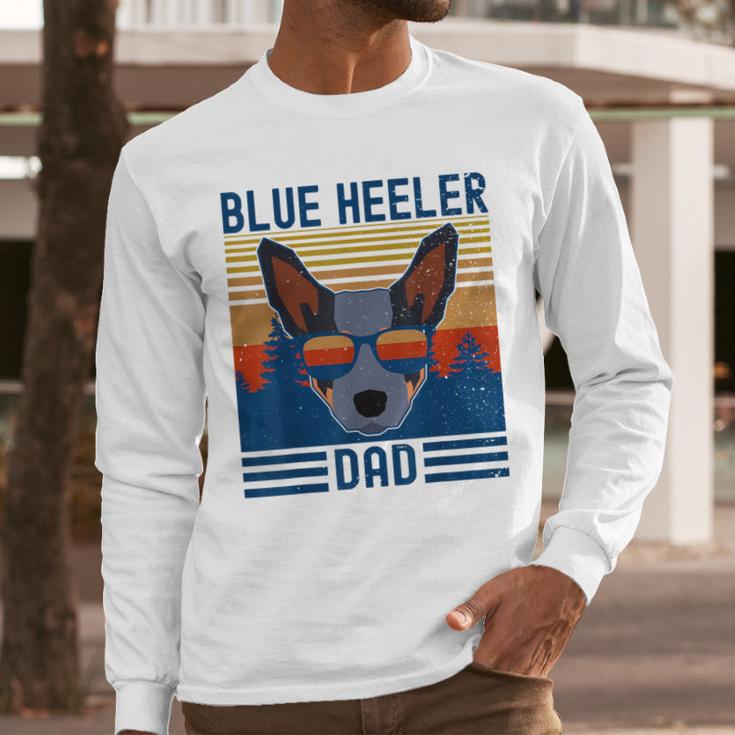Australian Cattle Dog Blue Heeler Dad Men Long Sleeve T-Shirt