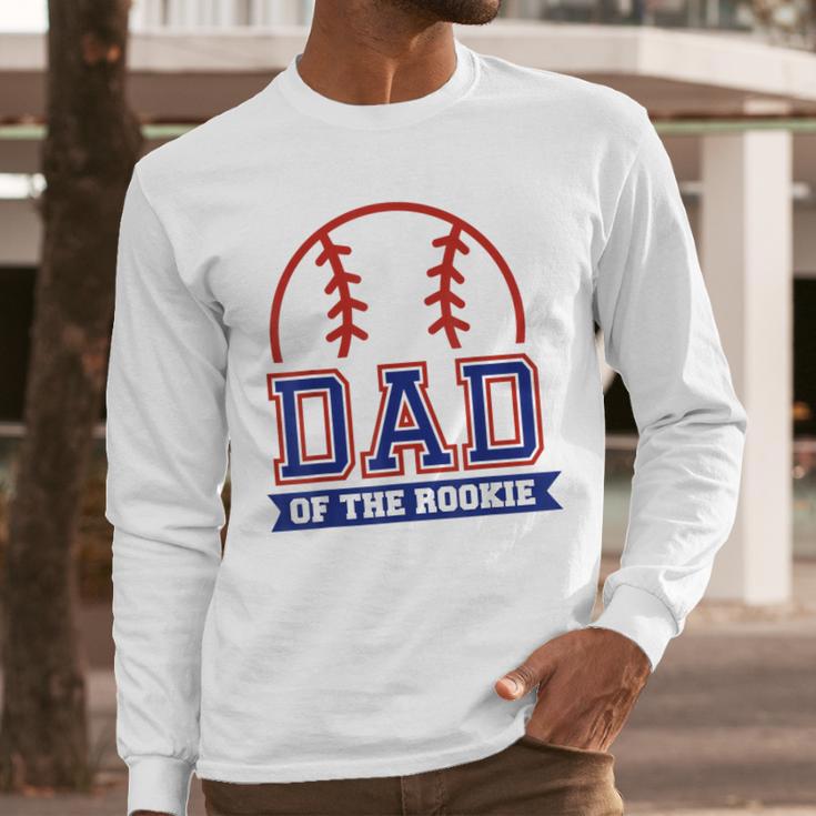 Dad Of Rookie 1st Birthday Baseball Theme Matching Party Men Long Sleeve T-Shirt Dad Of Rookie 1st Birthday Baseball Theme Matching Party Men Long Sleeve T-Shirt
