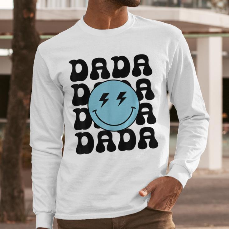 Dada One Happy Dude 1st Birthday Family Matching Men Long Sleeve T-Shirt