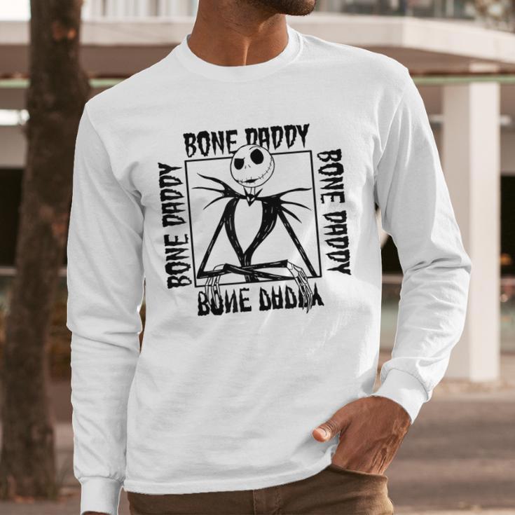Disney The Nightmare Before Christmas Jack Bone Daddy Frame Men Long Sleeve T-Shirt Disney The Nightmare Before Christmas Jack Bone Daddy Frame Men Long Sleeve T-Shirt