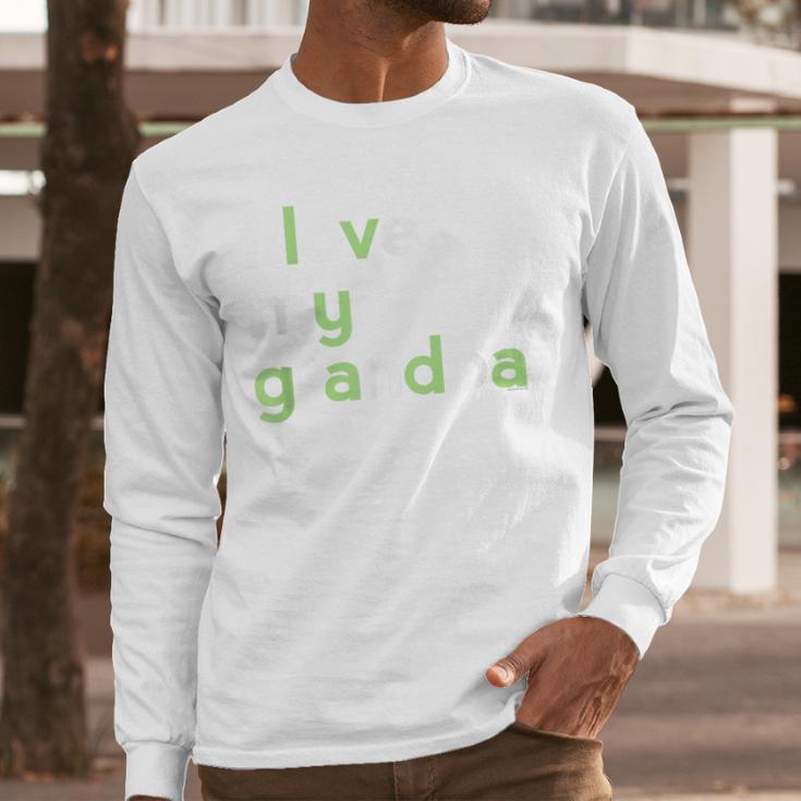 I Love My Grandpa Shirt For Boys Dad Papa Fathers Day Tee Men Long Sleeve T-Shirt