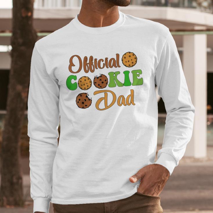 Official Cookie Dad Scout For Girls Cookie Dealer Men Long Sleeve T-Shirt