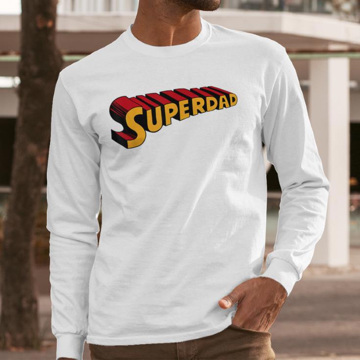 Super Dad Superdad Superhero Dad Men Long Sleeve T-Shirt Super Dad Superdad Superhero Dad Men Long Sleeve T-Shirt