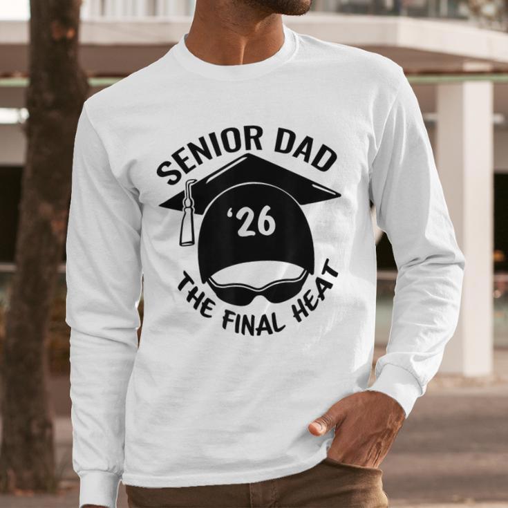 Swim Senior Dad 2026 The Final Heat Men Long Sleeve T-Shirt