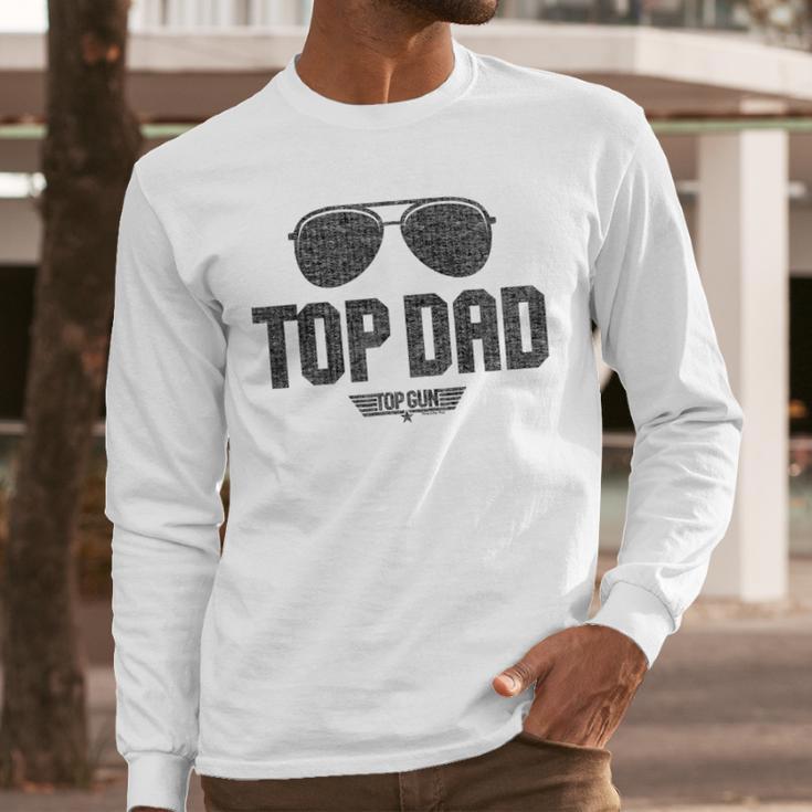 Top Gun Top Dad Men Long Sleeve T-Shirt