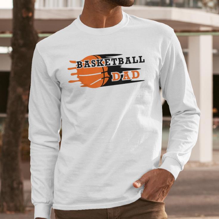 Vintage Proud Basketball Dad Fathers Day Basketball Player Men Long Sleeve T-Shirt Vintage Proud Basketball Dad Fathers Day Basketball Player Men Long Sleeve T-Shirt