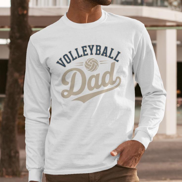 Volleyball Dad Men Long Sleeve T-Shirt
