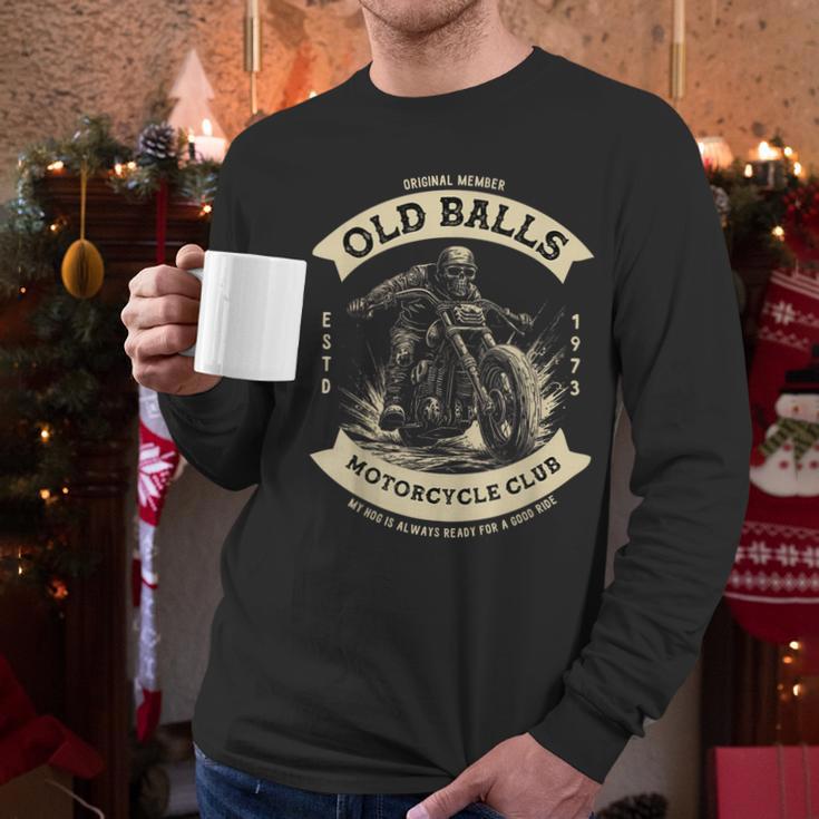 50th Birthday Vintage Motorcycle For Biker Dad Men Long Sleeve T-Shirt 50th Birthday Vintage Motorcycle For Biker Dad Men Long Sleeve T-Shirt