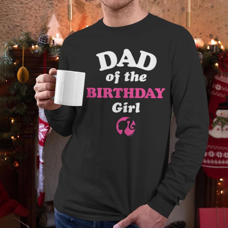 Barbie Dad Of The Birthday Girl Small Men Long Sleeve T-Shirt