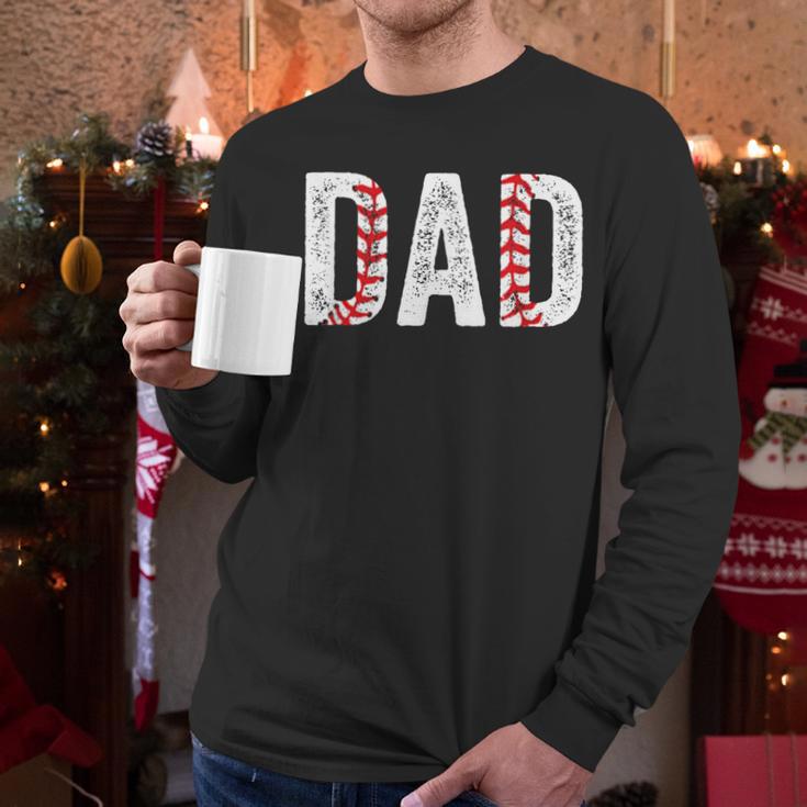 Baseball Dad Joke Sayings Fathers Day From Son Men Long Sleeve T-Shirt Baseball Dad Joke Sayings Fathers Day From Son Men Long Sleeve T-Shirt