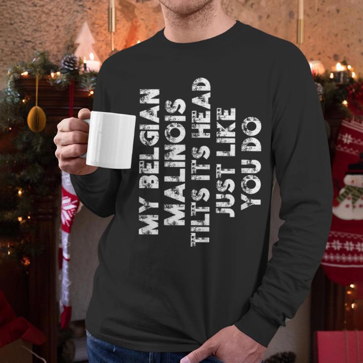 Belgian Malinois Mom Dad Dog Lover Women Men Kids Men Long Sleeve T-Shirt Belgian Malinois Mom Dad Dog Lover Women Men Kids Men Long Sleeve T-Shirt