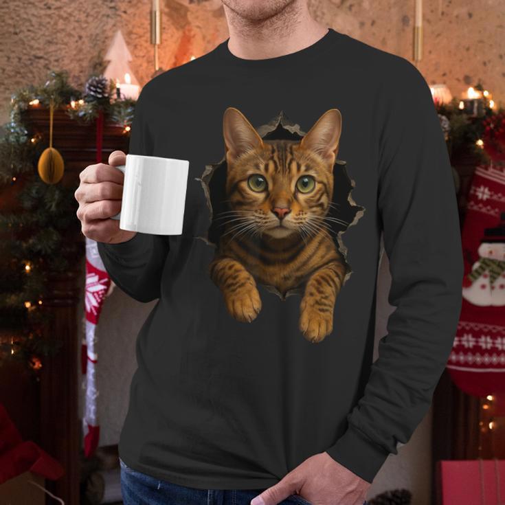 Bengal Cat Lover Animal Pet Bengal Cat Owner Mom Cat Dad Cat Men Women Kids Men Long Sleeve T-Shirt