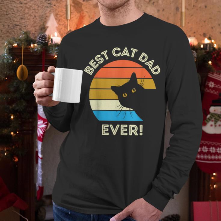 Best Cat Dad Ever Men Men Long Sleeve T-Shirt Best Cat Dad Ever Men Men Long Sleeve T-Shirt