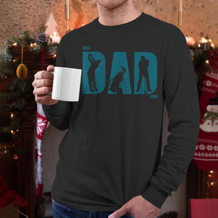 Best Golf Dad EverShirt Golf Dad Shirt Men Long Sleeve T-Shirt