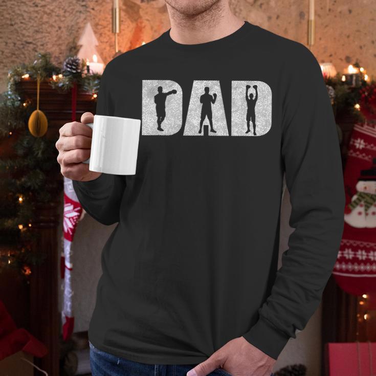 Boxer Dad Love Boxing For Training MMA Box Fighting Men Long Sleeve T-Shirt Boxer Dad Love Boxing For Training MMA Box Fighting Men Long Sleeve T-Shirt