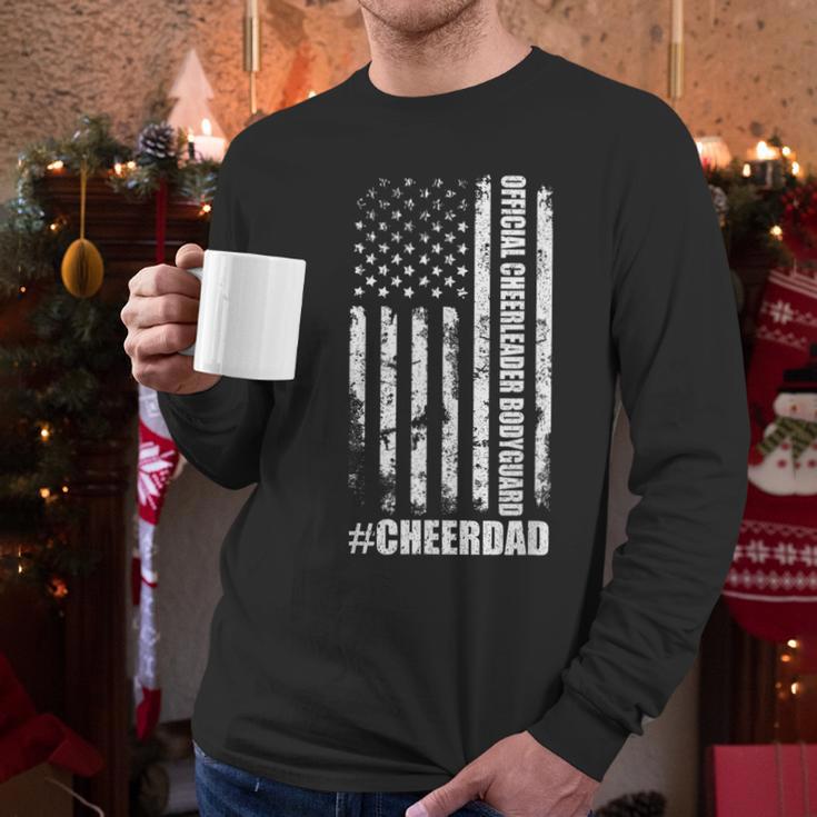 Cheer Dad Bodyguard Family Father Cheerleader Squad Men Long Sleeve T-Shirt Cheer Dad Bodyguard Family Father Cheerleader Squad Men Long Sleeve T-Shirt